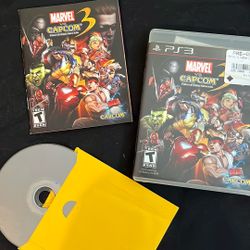 PS3 Marvel Vs Capcom Game