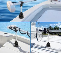 Trolling Motor Stabilizer Mount Support for Minn Kota Terrova, Riptide Terrova, Ulterra, Riptide Ulterra, Power Drive,Securely Holds Trolling Motors S