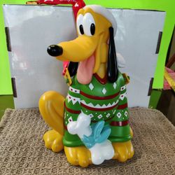Pluto DISNEY Holiday Popcorn Bucket