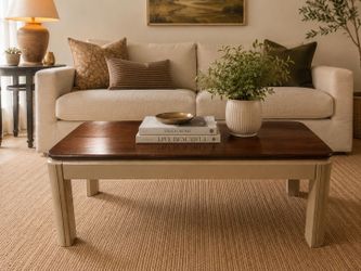 Coffee table solid wood