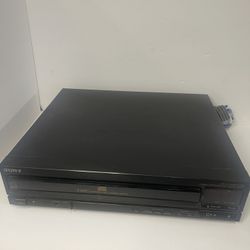Sony Compact Disc Player CDP-CE500 5 Disc Automatic Working