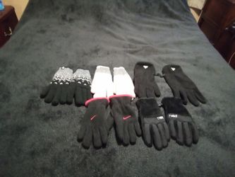 Winter Gloves Lot Of 5
