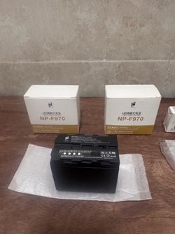 3 NP-F970 batteries for $50