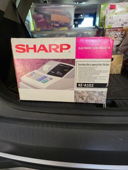 Sharp XE-A102 Cash register