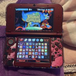 new modded 3ds xl with rare upper ips screen