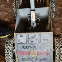 Rust Oleam Line Paint Sprayer