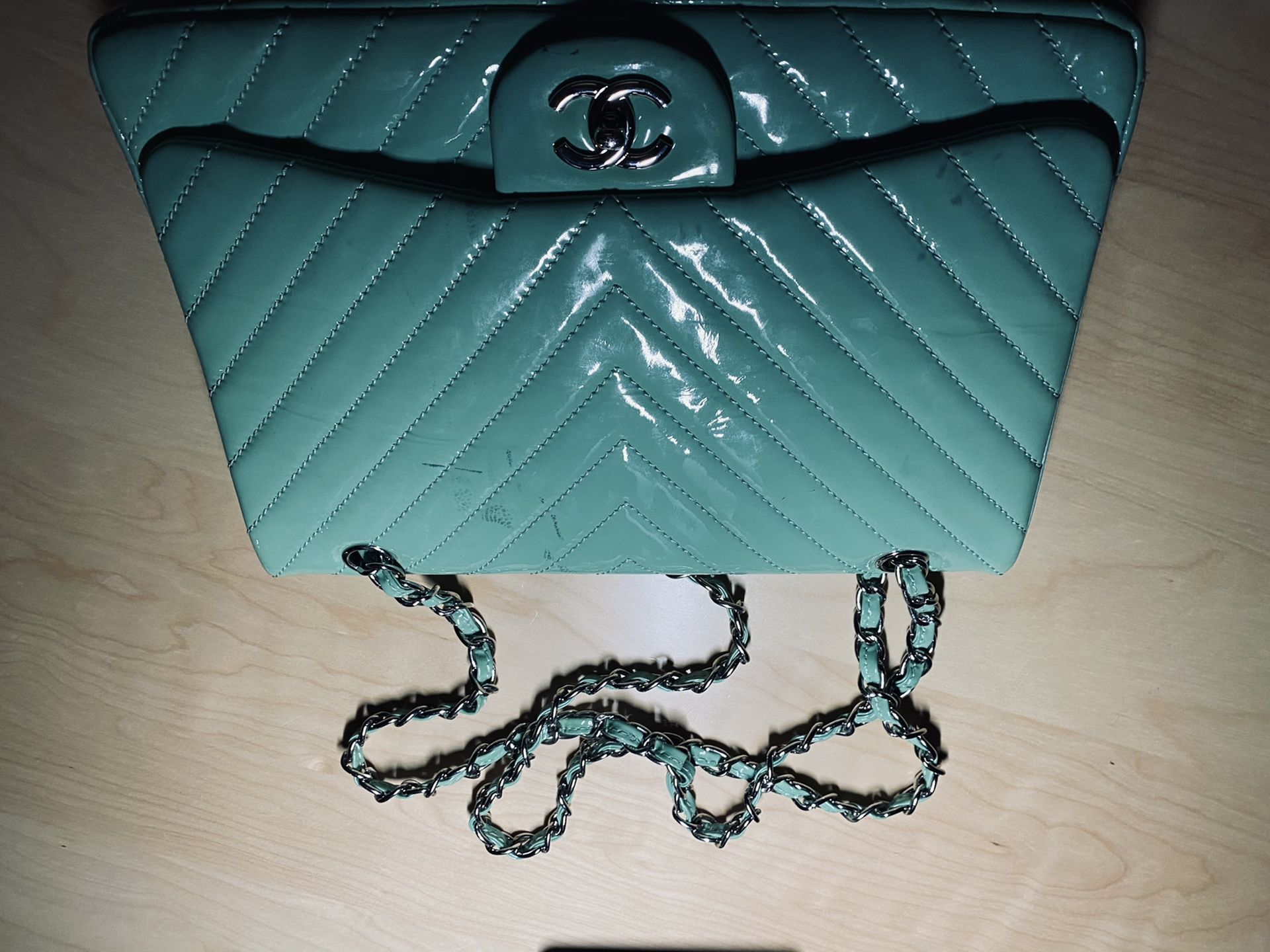 Chanel Classic Patent Leather handbag