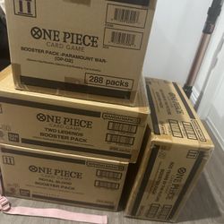 One Piece -Op07,op08,op02,booster -Op10sleeve