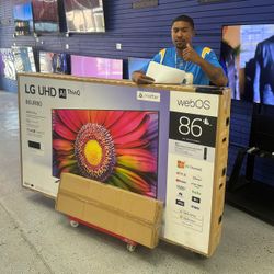 LG 86” UR8000 4K HDR Smart Tv