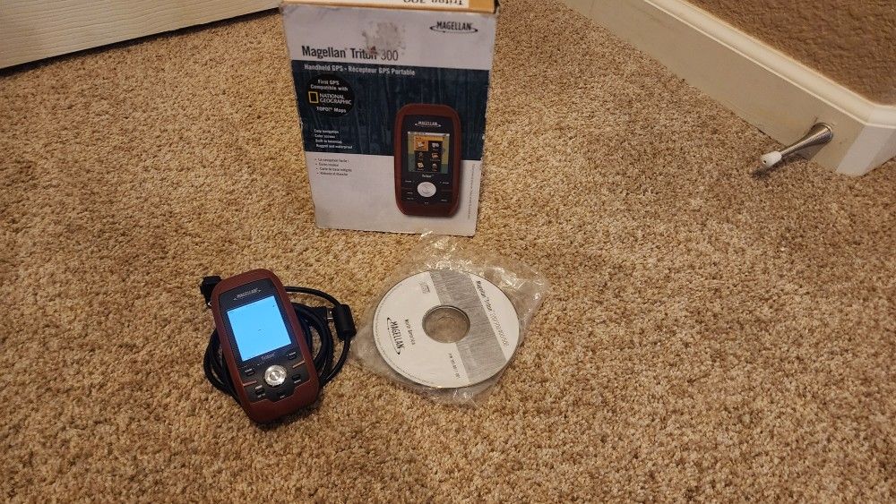 Magellan GPS Triton 300 Handheld For Hiking Camping