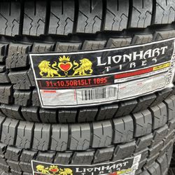 LIONHART 31x10.50R15 TIRES FOR SALE!!!!!!
