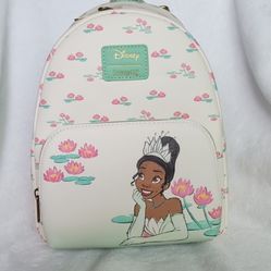 Loungefly Disney The Princess and the Frog Tiana backpack 