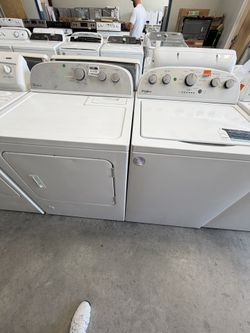 Washer and dryer whirlpool