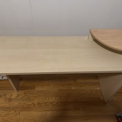 FREE Wooden Desk with Removable Organizer Shelf