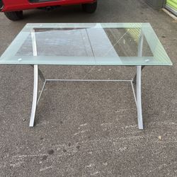 Glass Desk