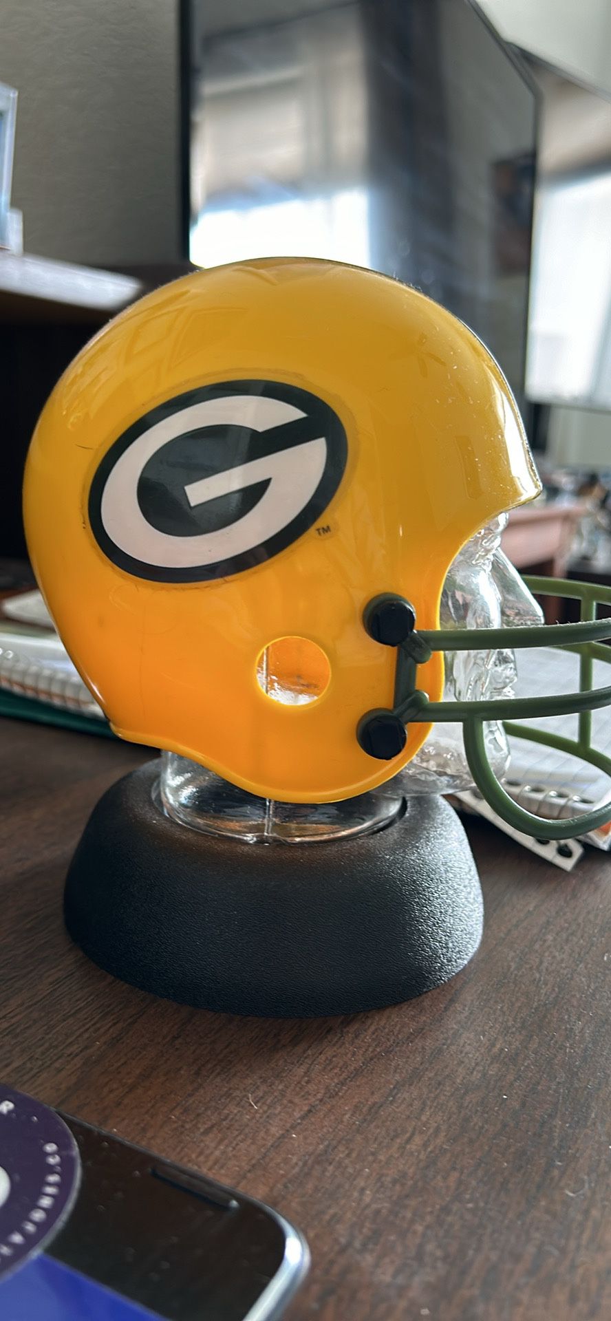 Green Bay Packers Mini Helmet Piggy Bank 