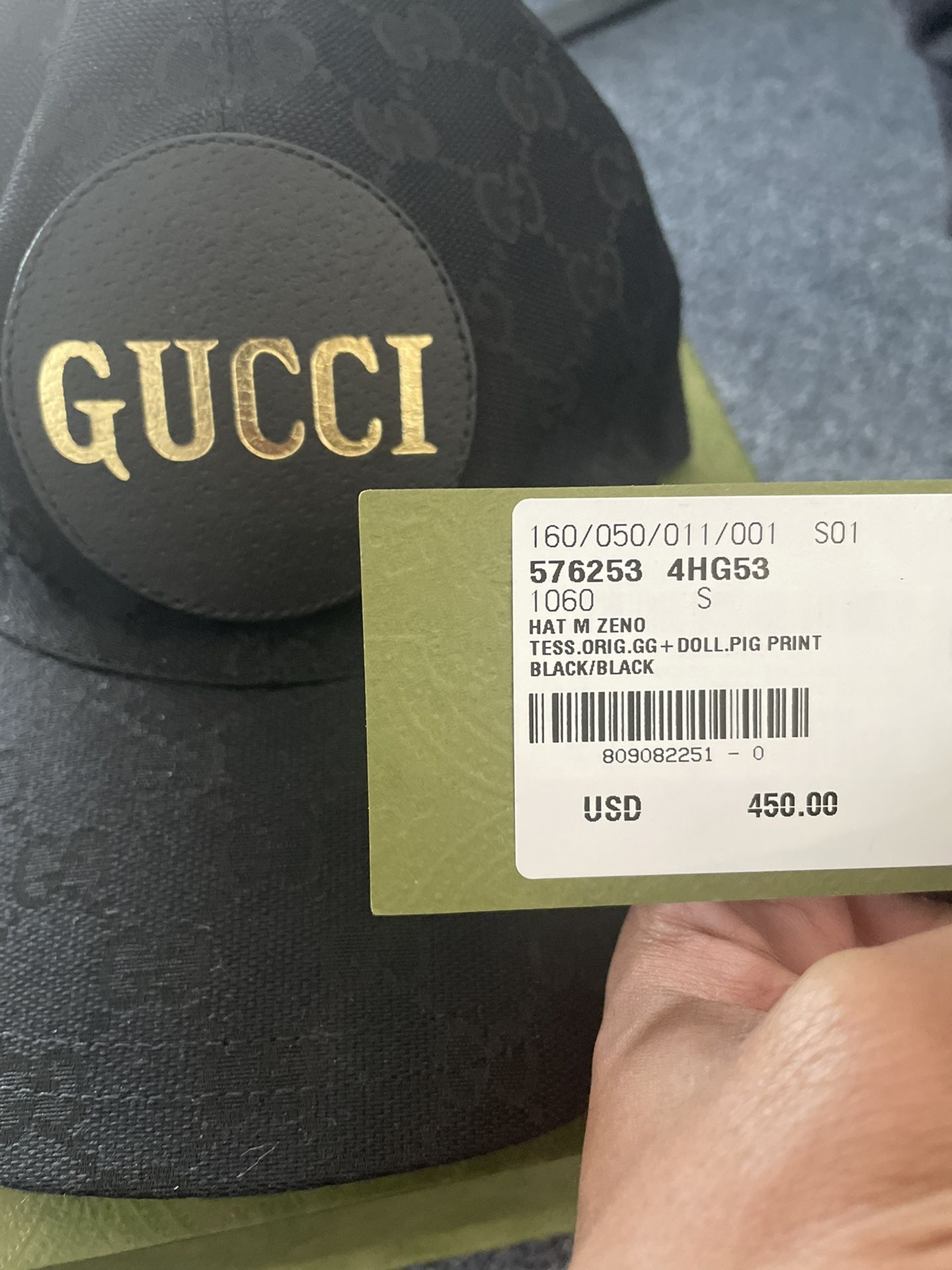 Authentic Gucci Hat With Original Box and tag for Sale in Miami, FL -  OfferUp