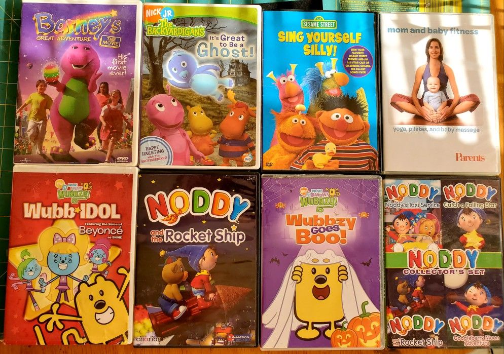 Toddler DVDs (8)