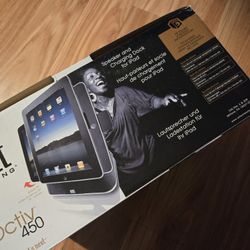 ALTEC  LANSING/ OCTIVE 450  IPAD  CHARGING AND SPEAKER 