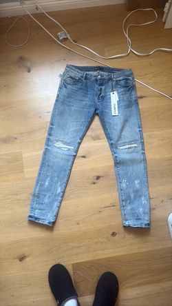 Purple Brand Distressed Slim Jeans