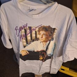 Vintage 1991 Barry Manilow Tshirt Size XL-$65..00