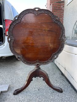 Antique Tilt Top Table