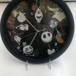 Nightmare Before Christmas Wall Clock