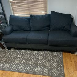 Navy Blue Sofa