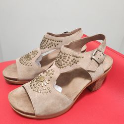 Dansko Women's Leather Block Heels Size  8.5/9 US