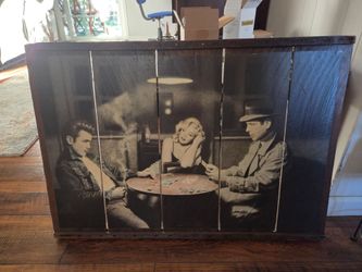"Royal Flush" art work on Grape tray