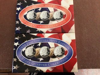 Mint Edition  State Quarters - 1999 Philadelphia & 2001 Denver NEW