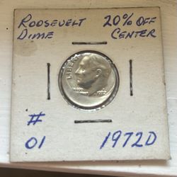 Rosevelt Dime Error Coin