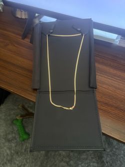 14 k gold chain link