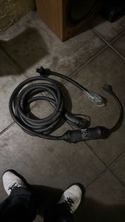 Electric car charging cable