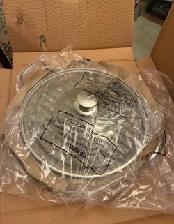 New Curtis Stone 12” Non-Stick Multipurpose Pan w/ Lid & Rack - Induction Compatible.