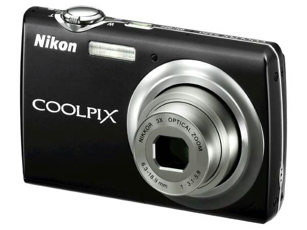Nikon Coolpix S220 10MP Digital Camera with 3x Optical Zoom and 2.5in LCD