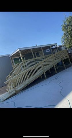 Deck With Ramp