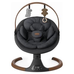 BabyBond Baby Swings for Infants Bluetooth Infant Swing with 5 Speeds & Positions,10 Preset Lullabies and Remote Control