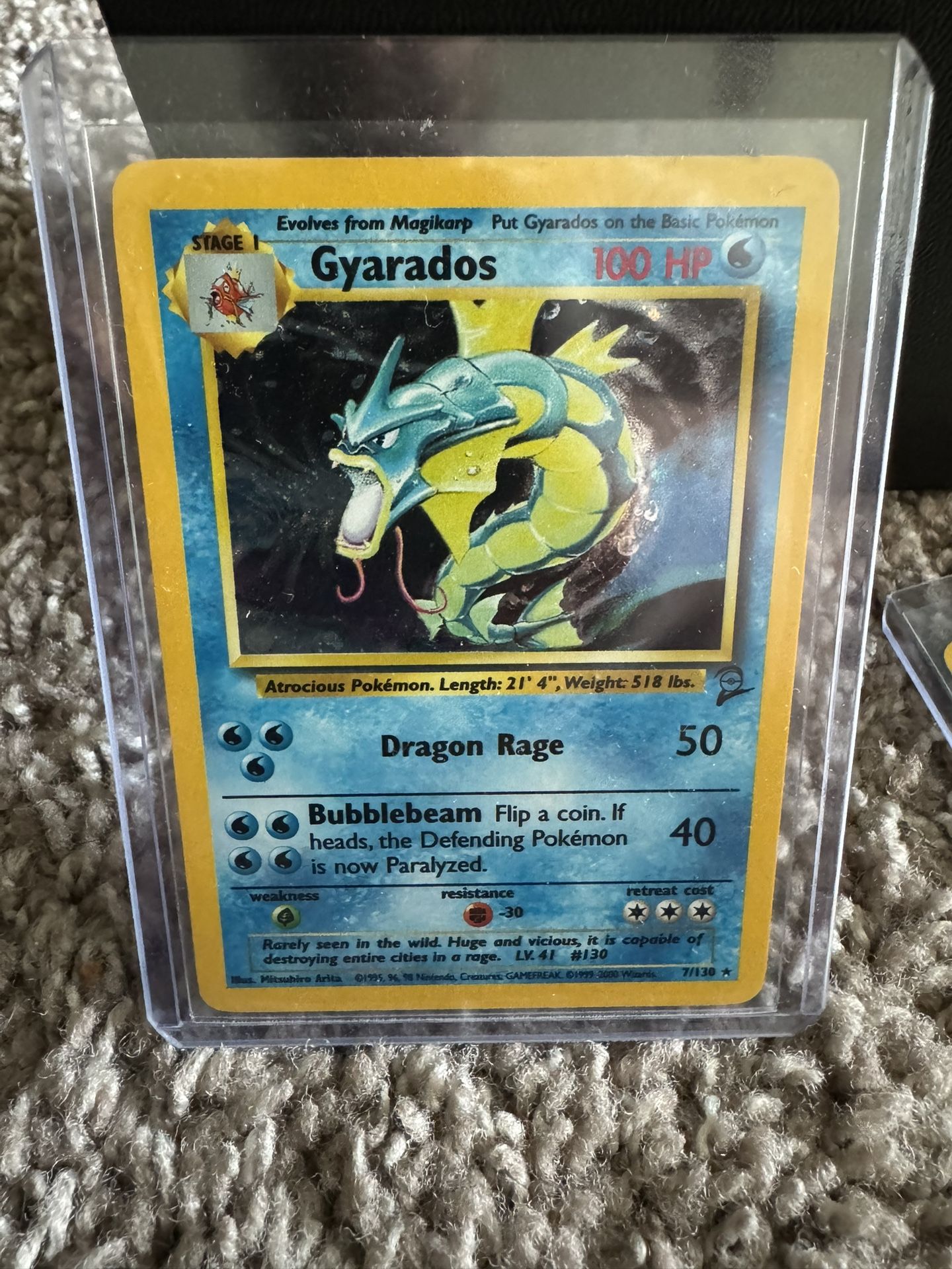 base set 2 gyarados 