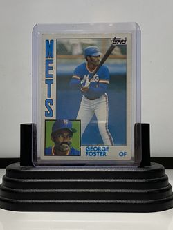 George Foster 1984 Topps Card (350)