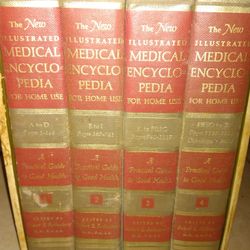 The New Illustrated Medical Encyclopedia For Home Use - Four Volume Set.