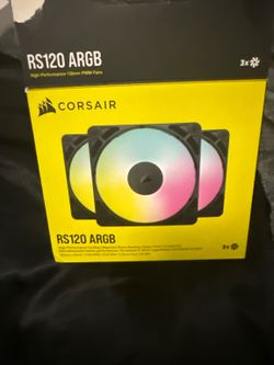 Corsair RS120 ARGB 120mm Fans Triple Pack