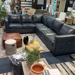 Leather Sectional