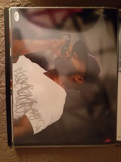Black thought of the legendary roots crew jsa authenticated autograph/signed photos...