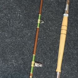 Rare Collector 84” in length. Action Rod! 2 Section Fly Rod. 