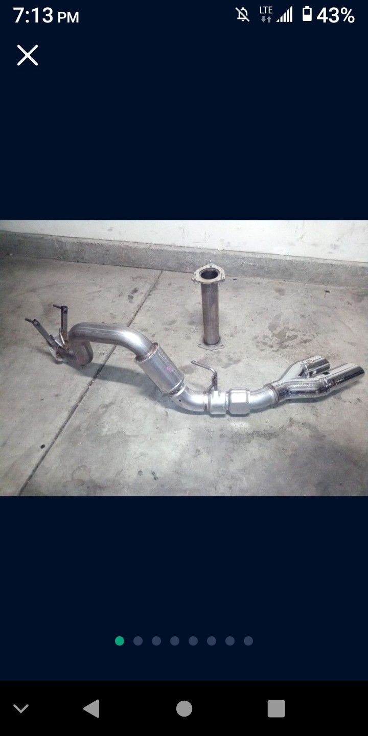 New 2023 Ford F-250 Exhaust.