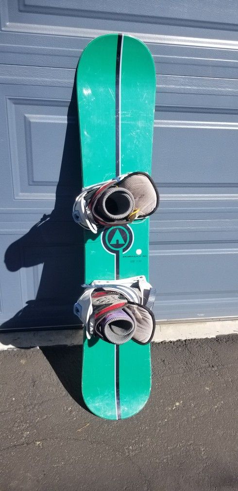 snowboard package $89. airwalk board 125cm OBO