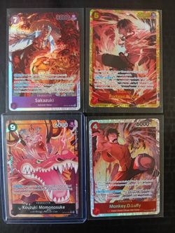One piece card set