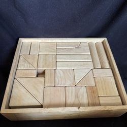 Wooden Building Block Set