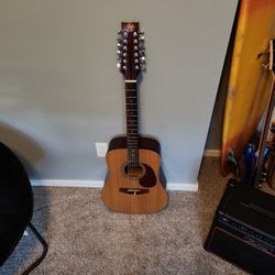 JBP 12 String Acoustic Guitar 